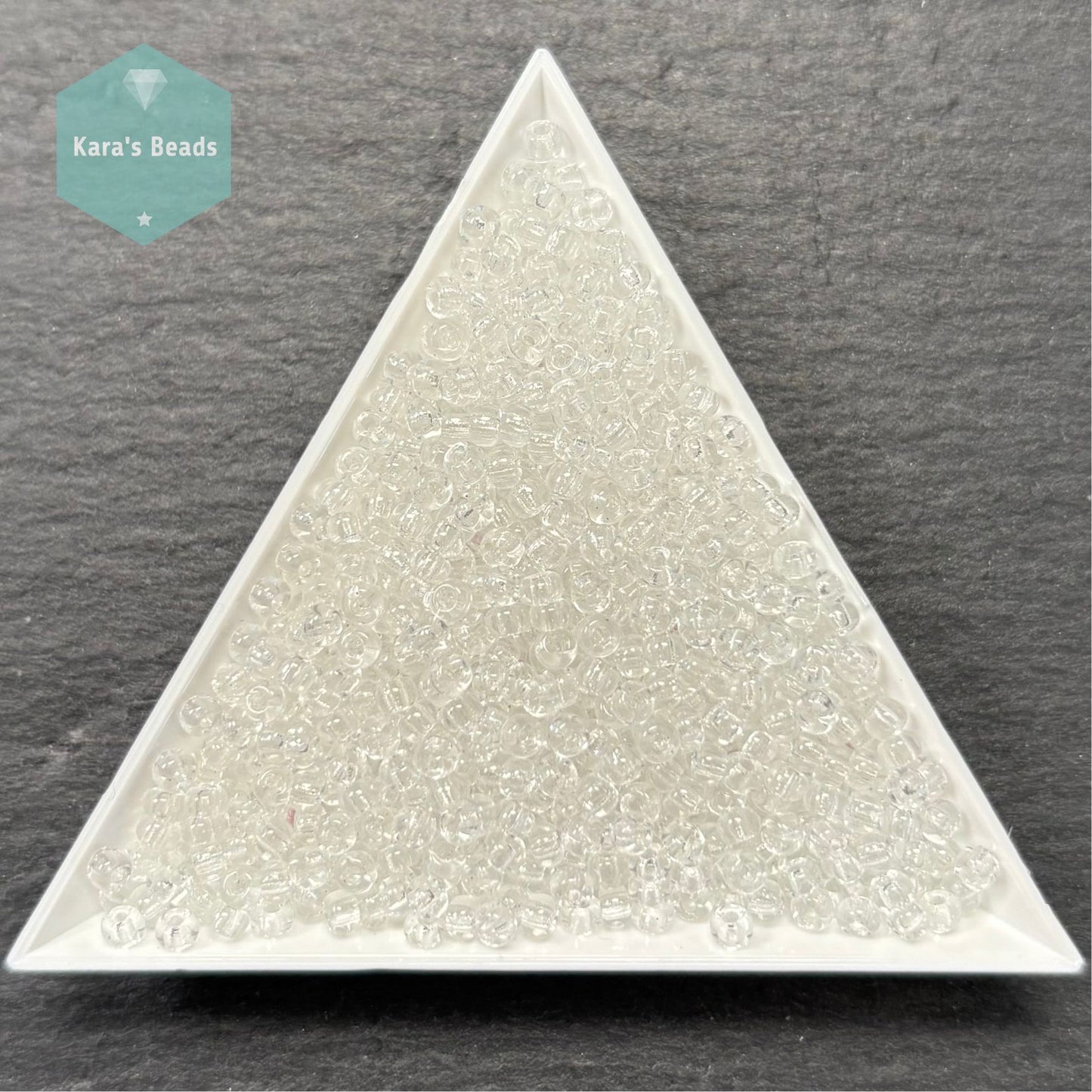 25g Tube 8/0 Miyuki Seed Beads RR8-0131 Crystal