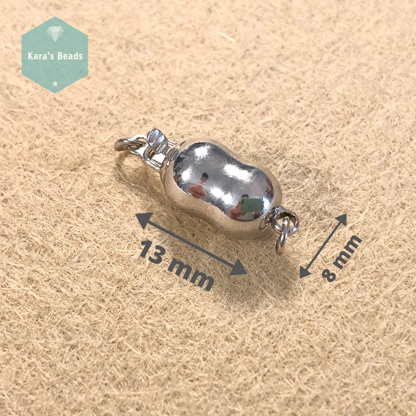 Peanut Box Clasp 1 pc