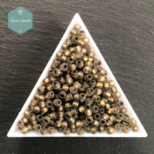 23g Tube TR6-999F Gold Lined Frosted Black Diamond