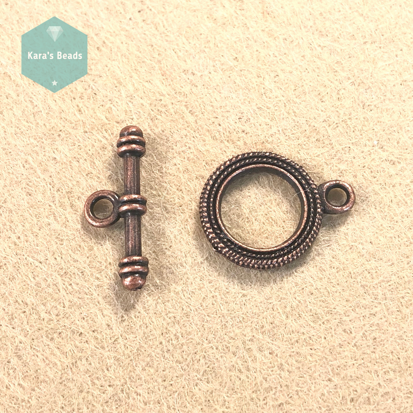 Vintage Look Toggle Clasp 1 pc