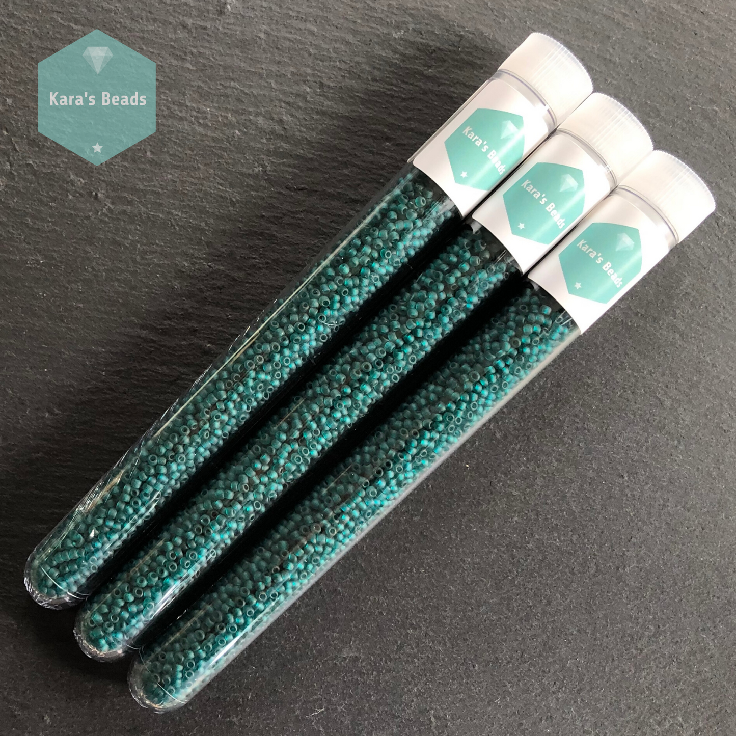 25g Tube TR11-7BDF Transparent Frosted Teal