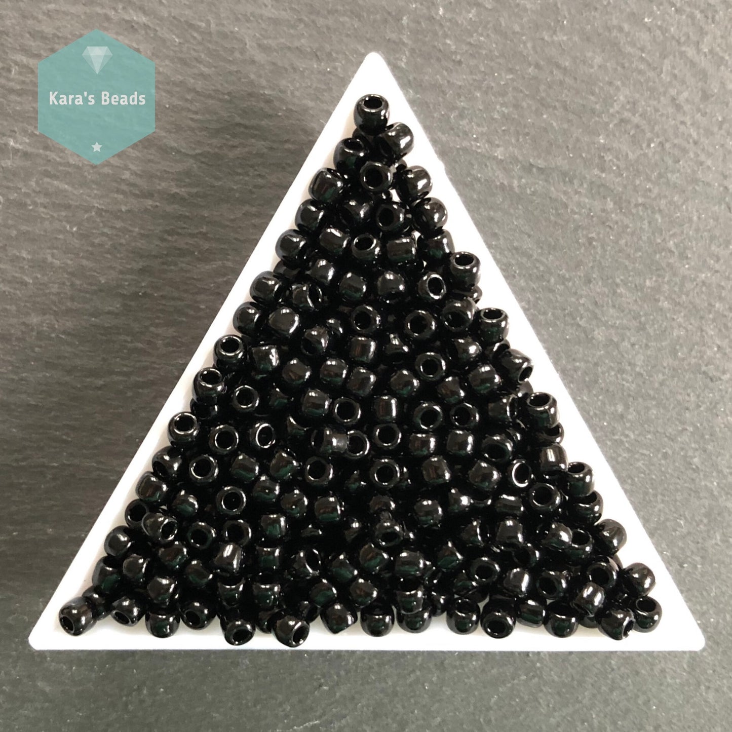 23g Tube 6/0 Toho TR6-49 Opaque Jet