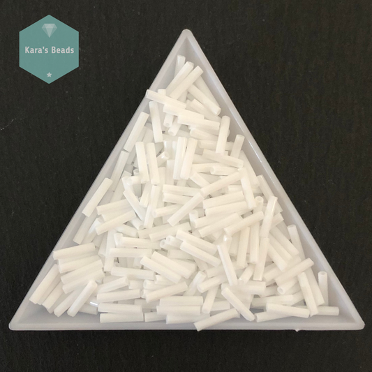 18g Tube 9mm Toho Bugles TB3-41 Opaque White