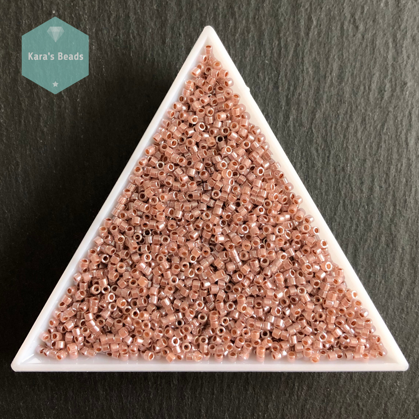 22g Tube 11/0 Miyuki Delica DB0256 Ceylon Light Cinnamon