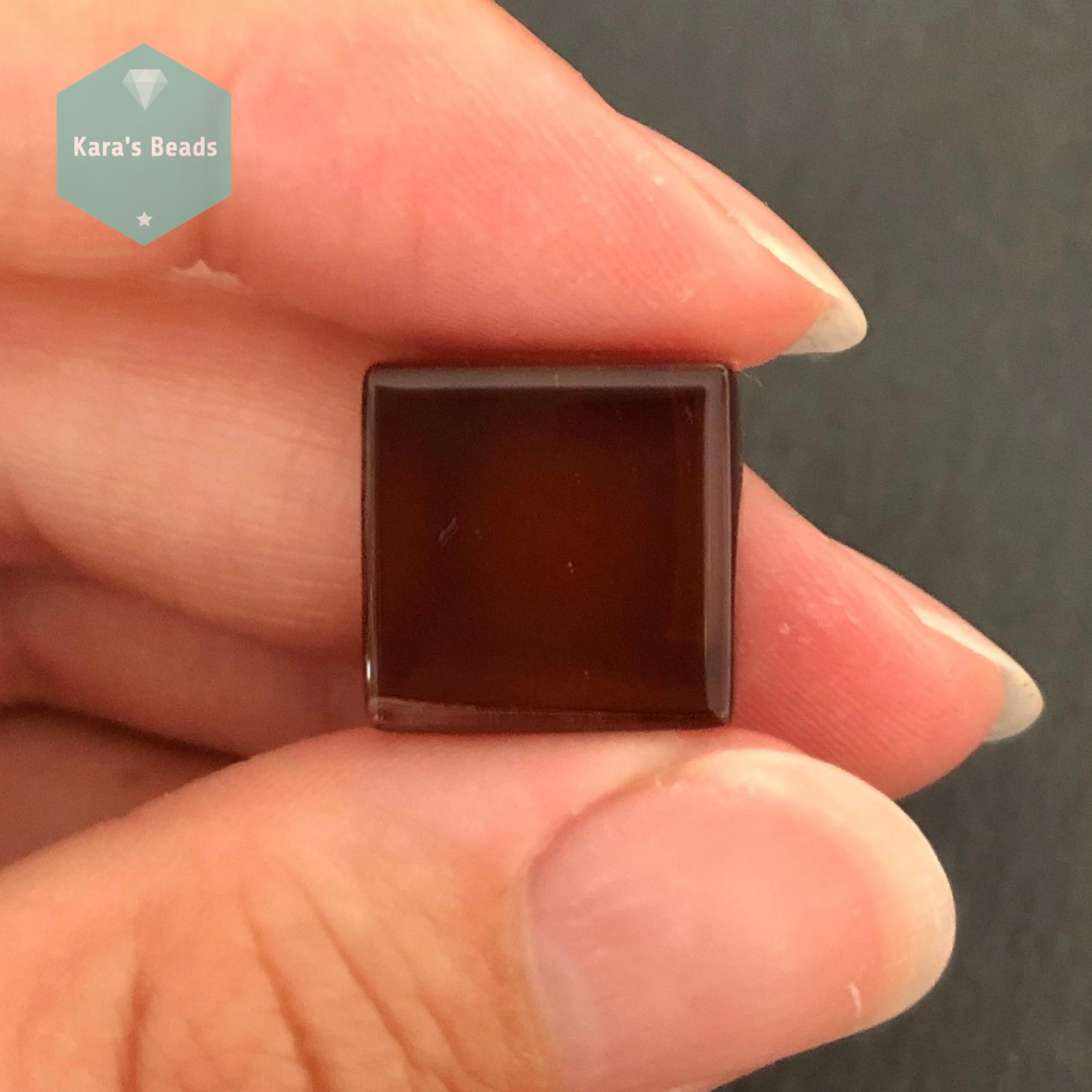 15x15 mm Tile Cinnamon 1 pc