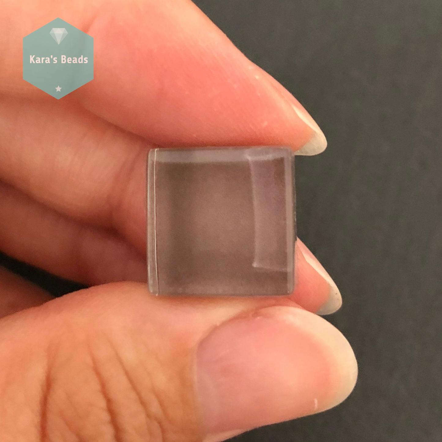 15x15 mm Tile Lavender 1 pc