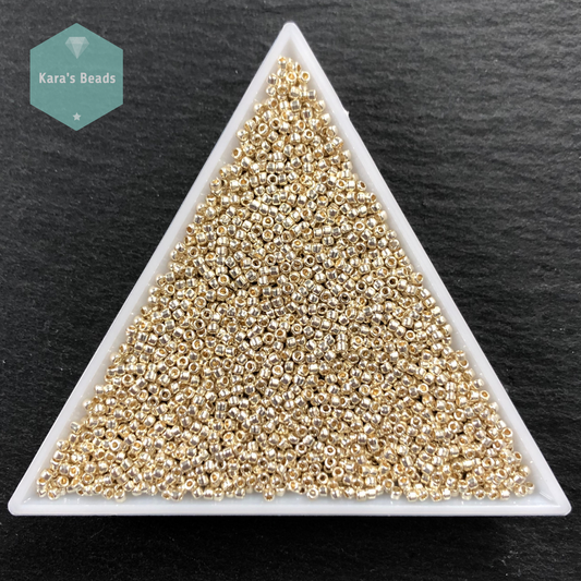 25g Tube 15/0 Toho TR15-PF558 PermaFinish Galvanized Aluminum