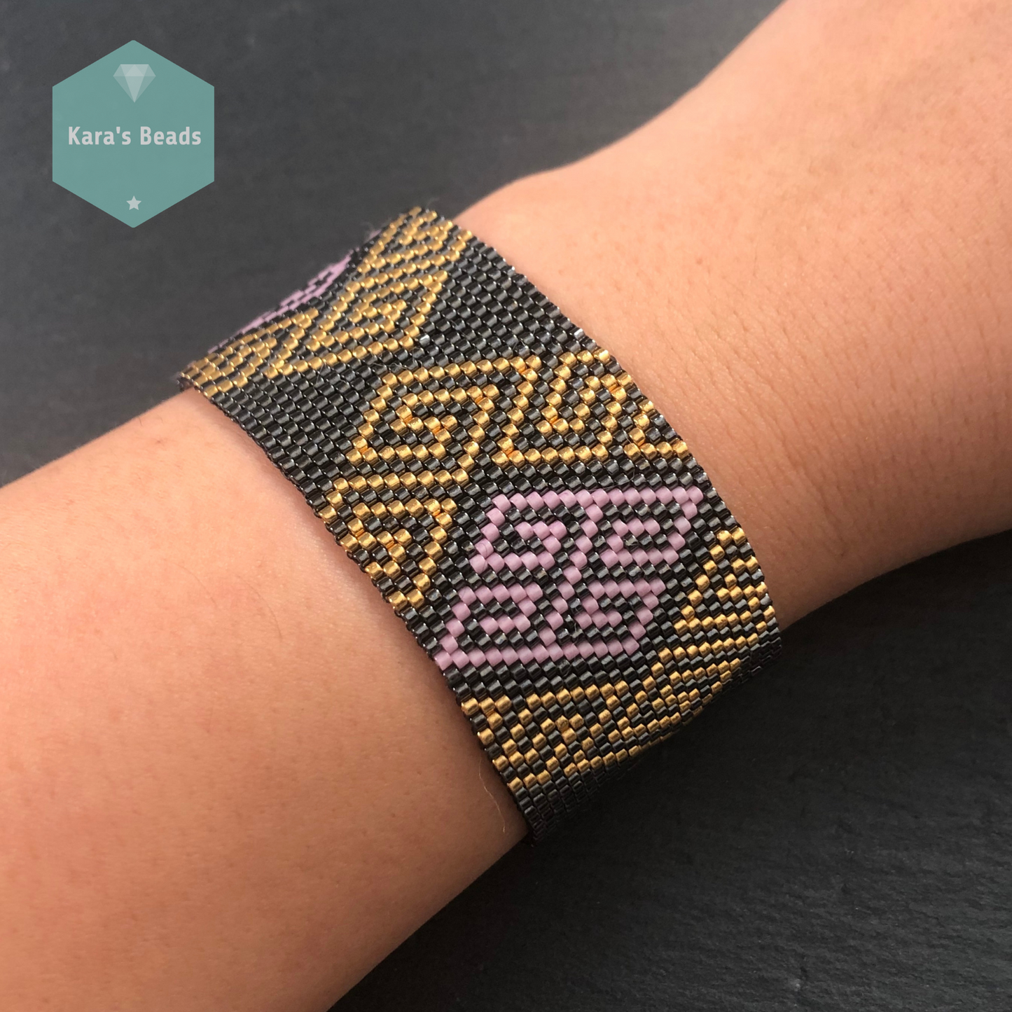 GREEK KEY Even Count Peyote Pattern