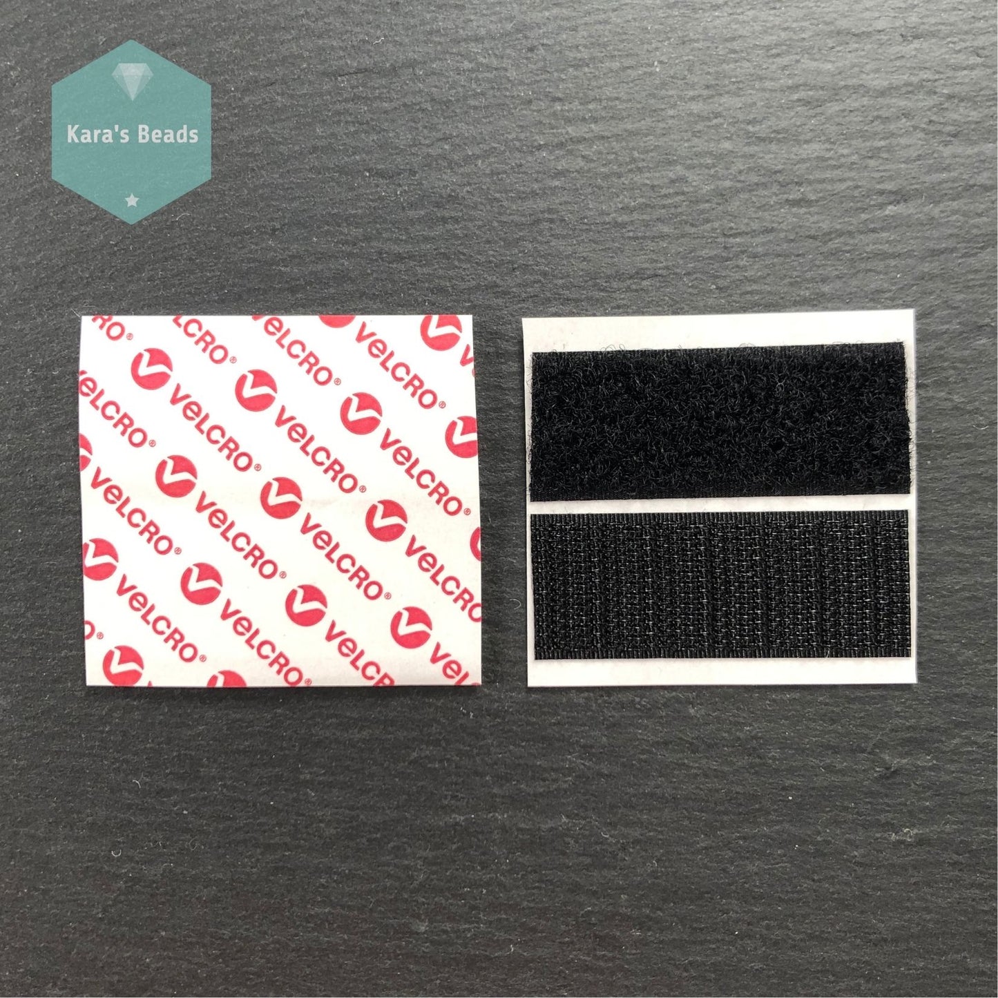 5cm Sticky Velcro Black 1pc