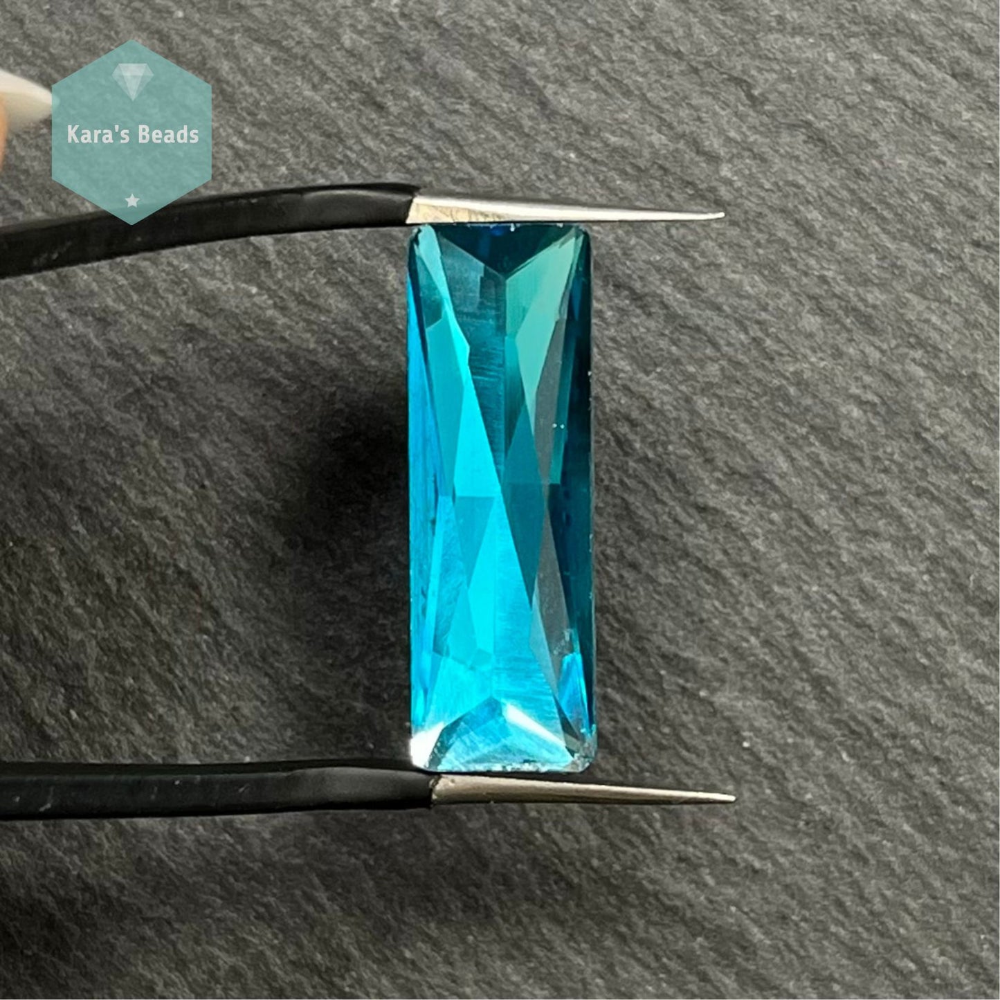 21x7 mm Princess Cut Baguette Aquamarine 1 pc