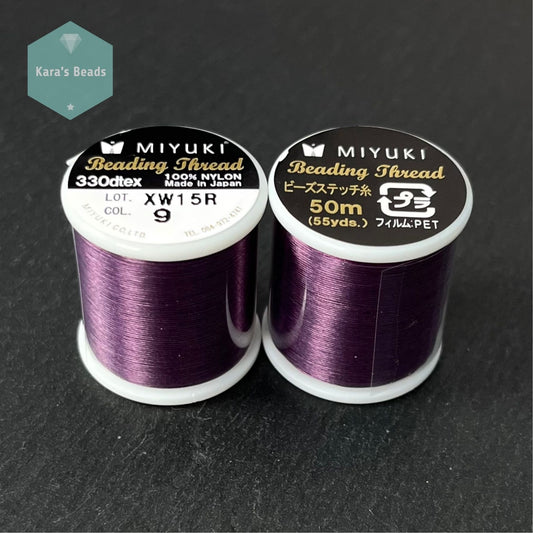 Miyuki Beading Thread 50 m - Col. 9 Purple