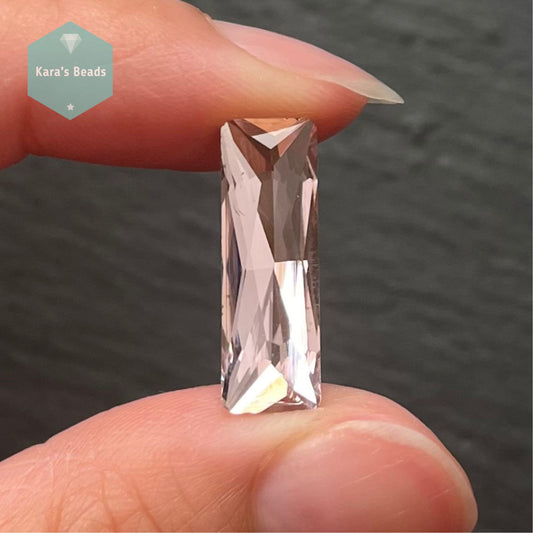 21x7 mm Princess Cut Baguette Baby Pink 1 pc