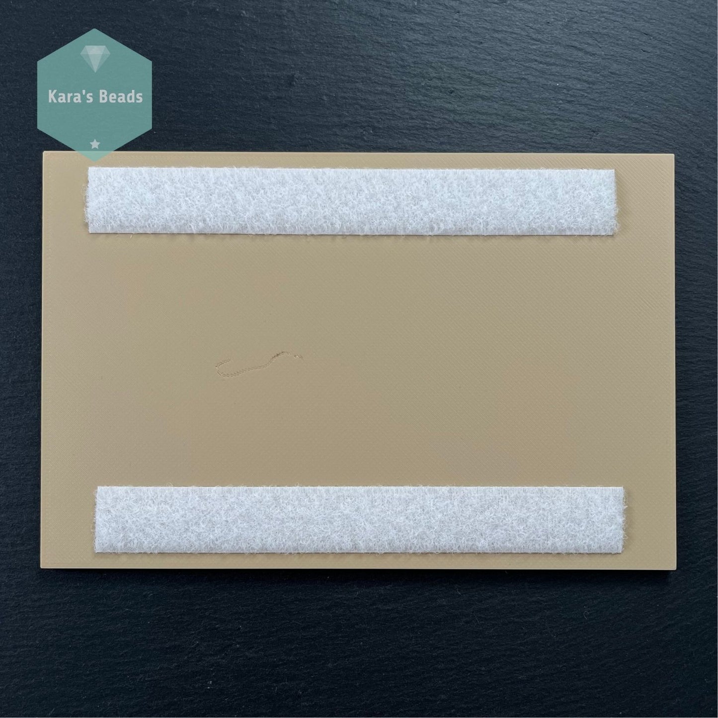 A to U Bead Tray for Peyote Patterns 21 Compartments Nude Colour