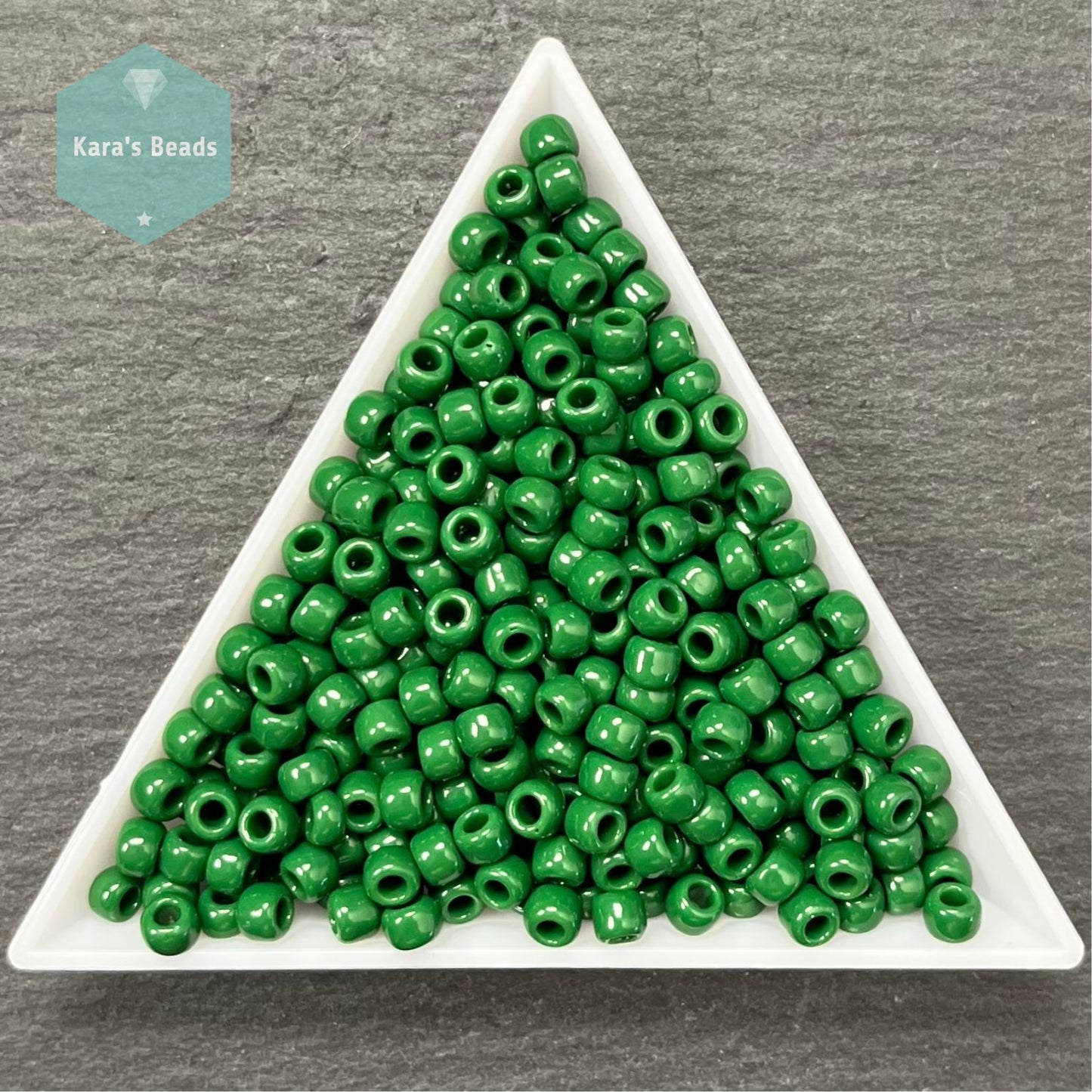 23g Tube 6/0 Toho TR6-47H Opaque Pine Green