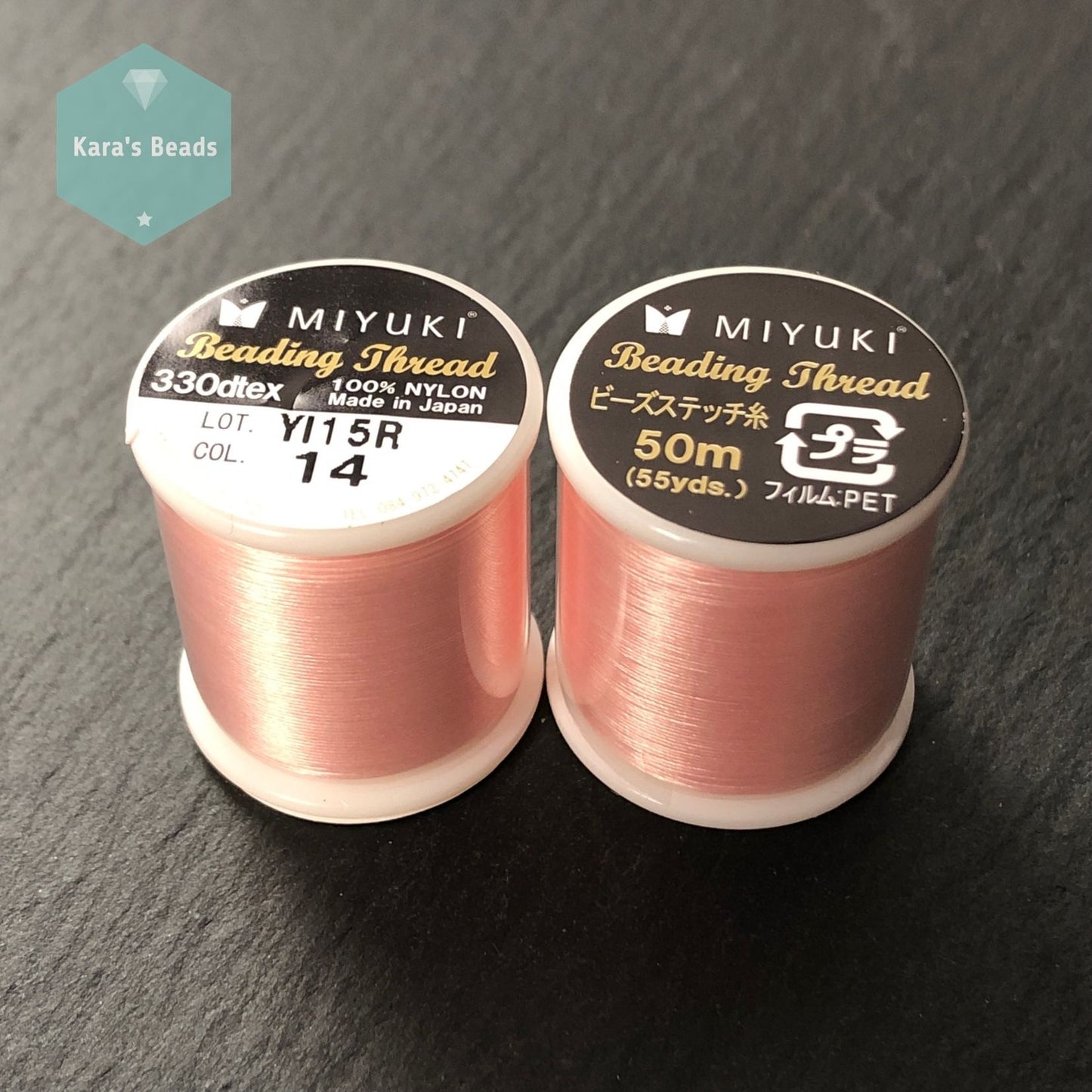 Miyuki Beading Thread 50 m - Col. 14 Light Pink