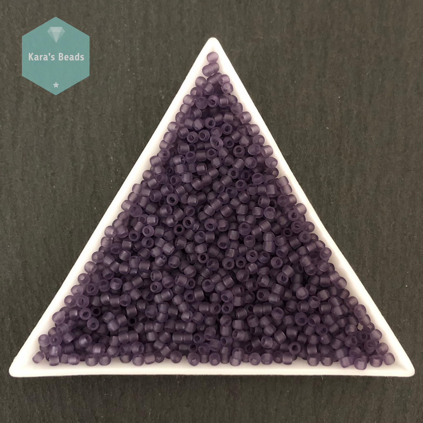 25g Tube 11/0 Toho TR11-19F Transparent Frosted Sugar Plum