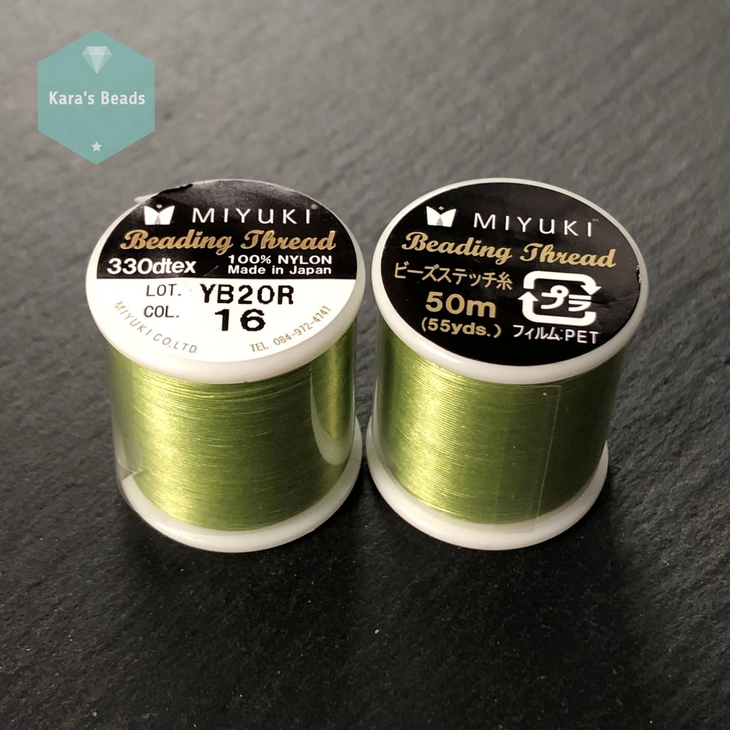 Miyuki Beading Thread 50 m - Col. 16 Peridot
