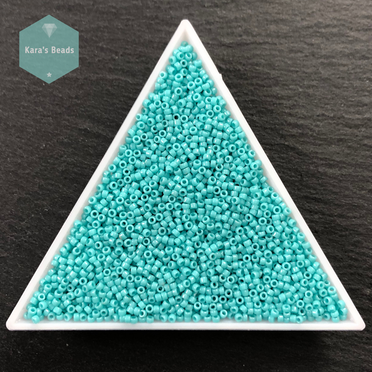 25g Tube 15/0 Toho TR15-55 Opaque Turquoise