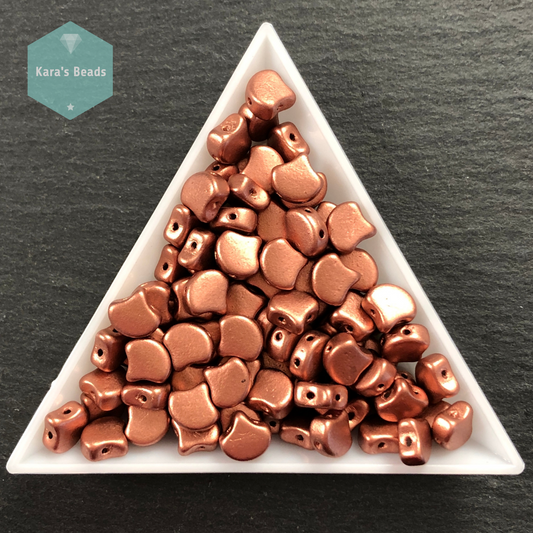 25g Tube Matubo Ginko Beads Matte Metallic Bronze Copper