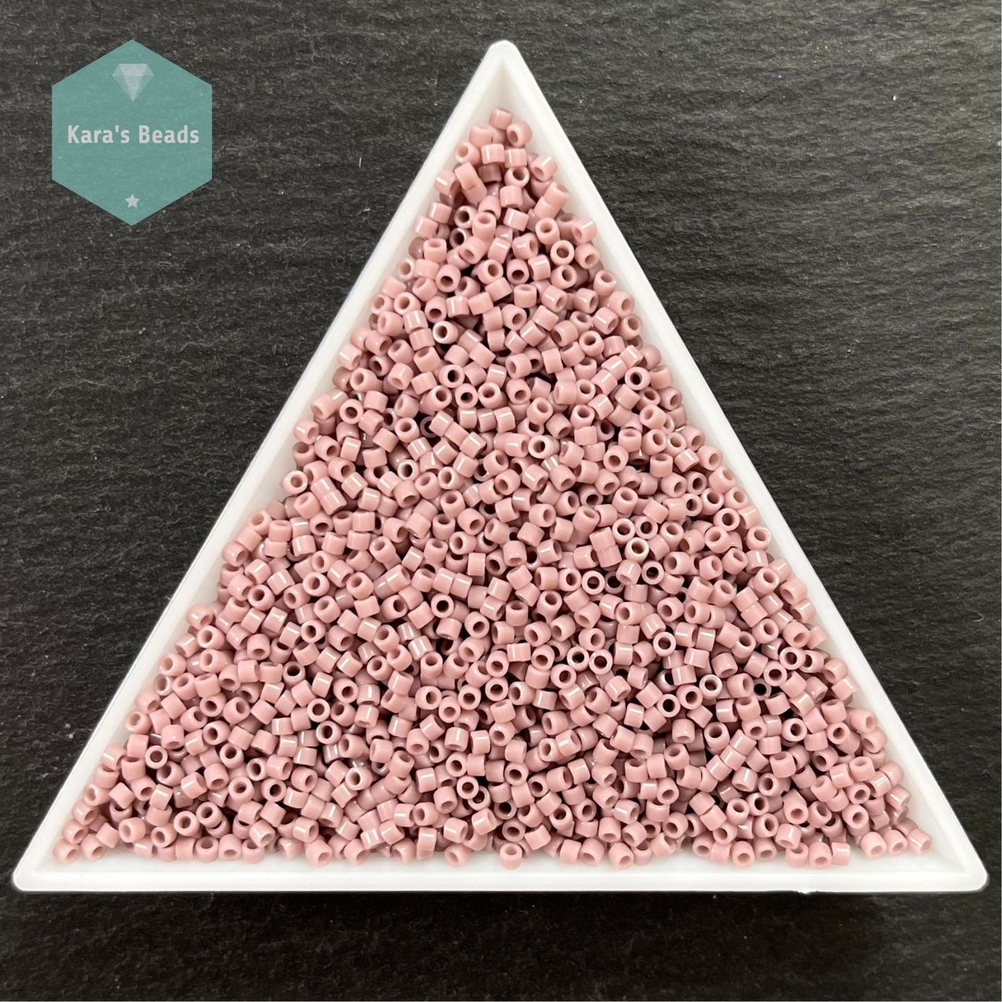 22g Tube 11/0 Miyuki Delica DB0728 Opaque Lilac