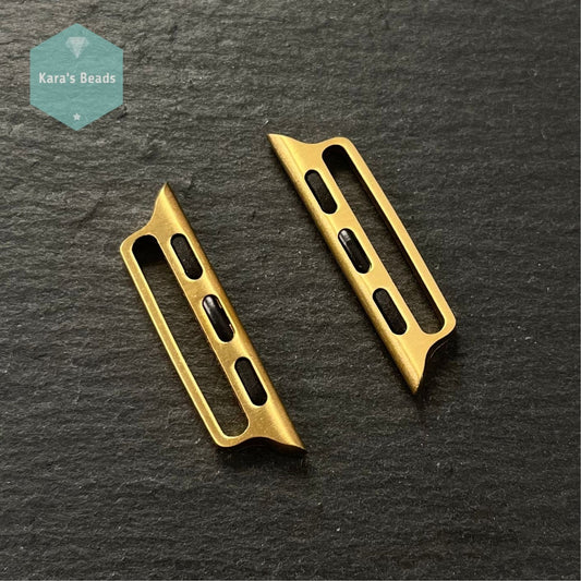 41mm Apple Watch Band Connector Gold 1 pc