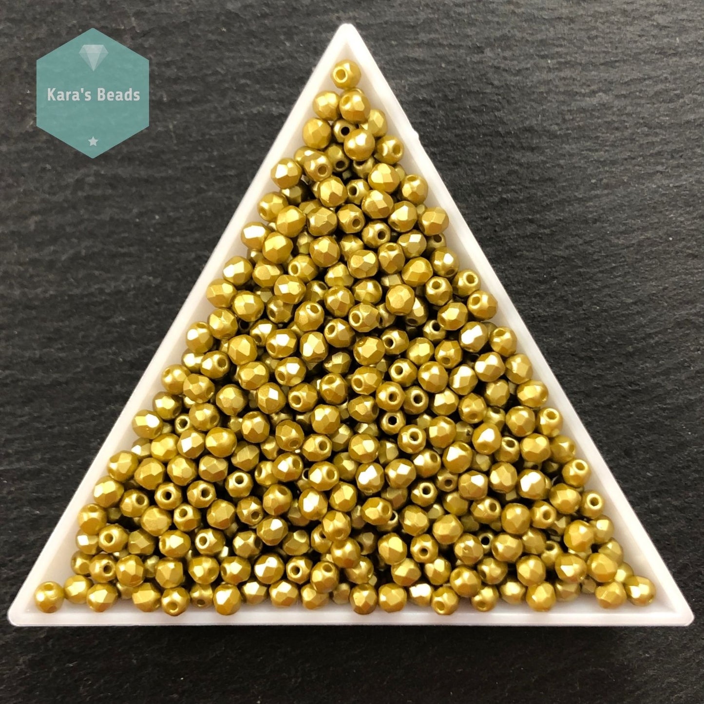 700pcs Tube 3mm Fire Polish 25021 Pastel Lime