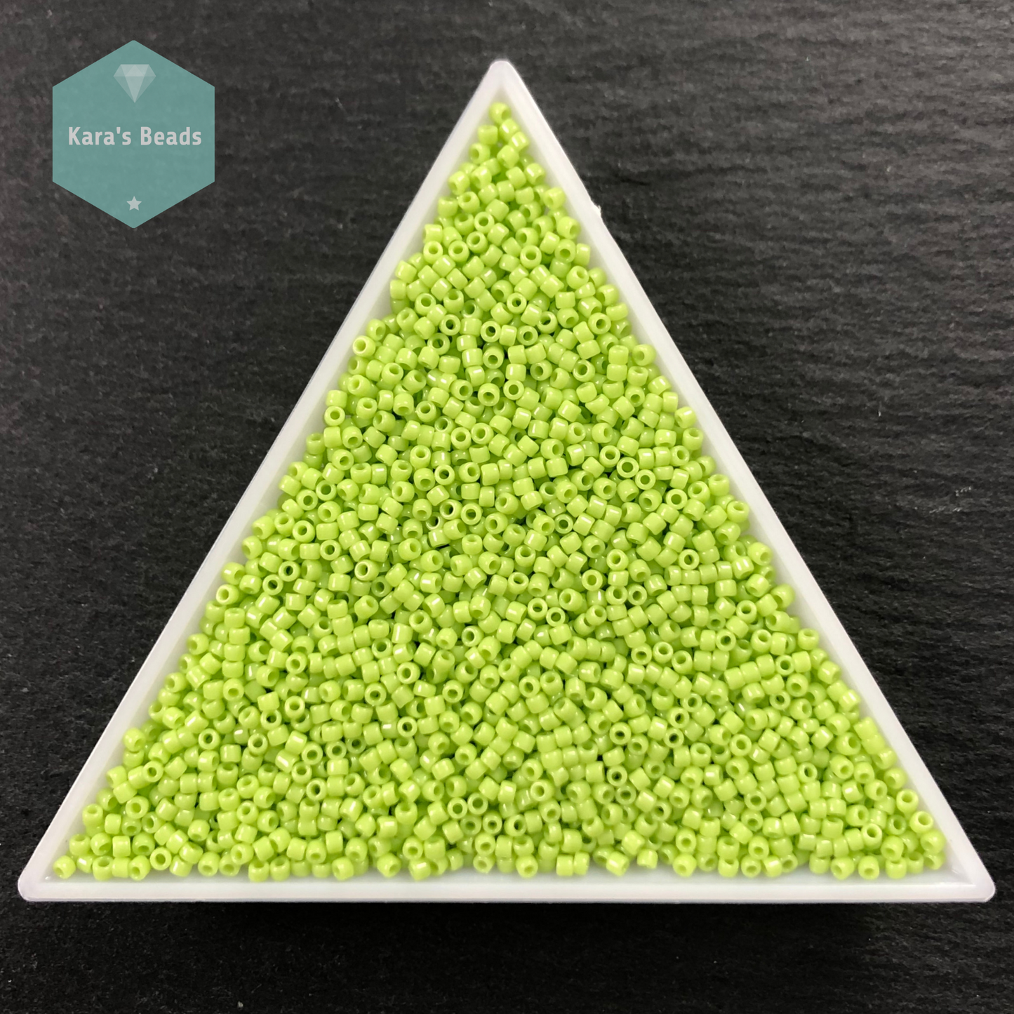 25g Tube 15/0 Toho TR15-44 Opaque Sour Apple