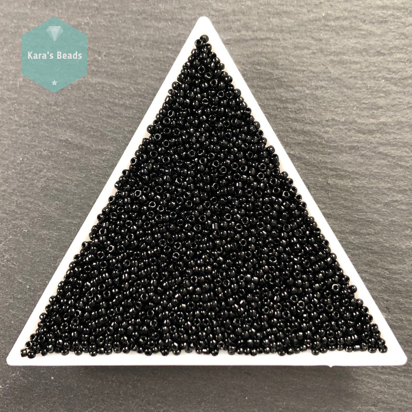 25g Tube 15/0 Toho TR15-49 Opaque Jet