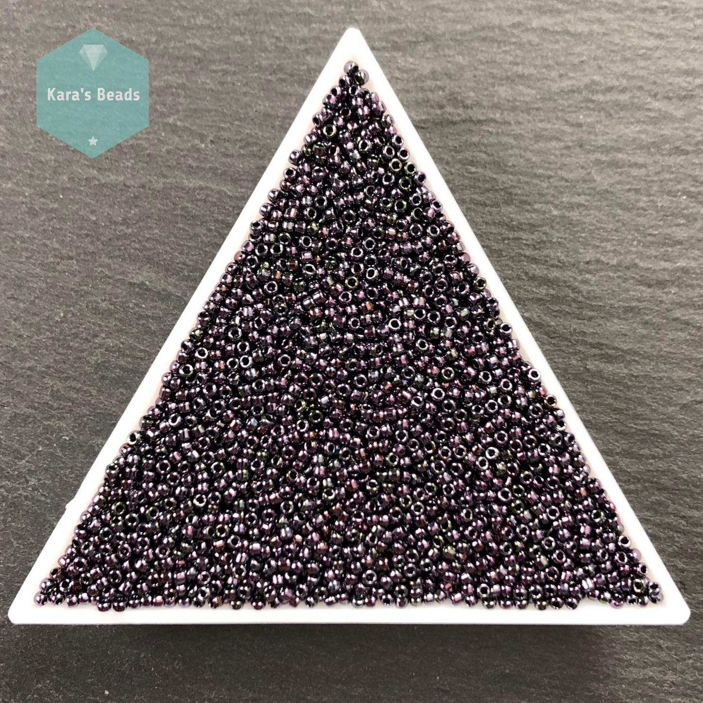 25g Tube 15/0 Toho TR15-90 Metallic Purple Iris