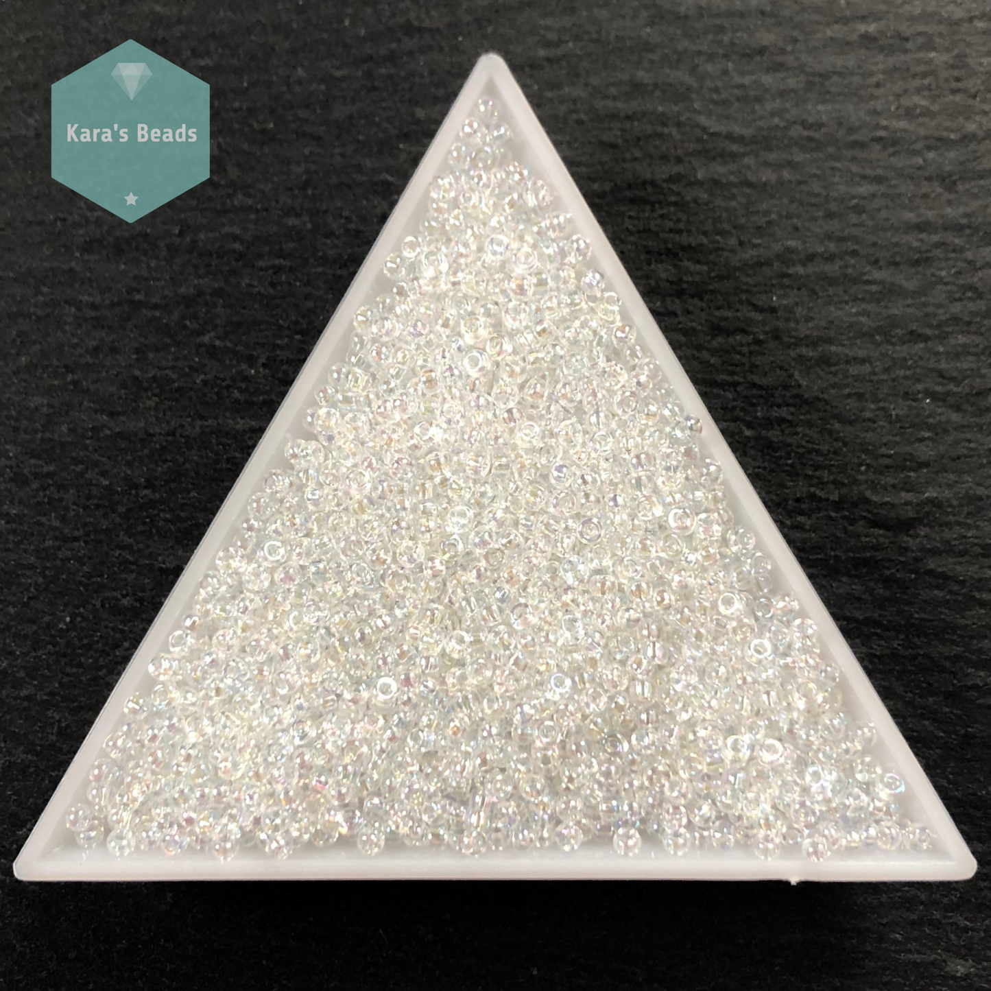 26g Tube 11/0 Miyuki Seed Beads RR11-250 Transparent AB Crystal