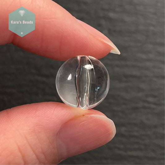 14mm Clear Acrylic Round Beads 1 pc